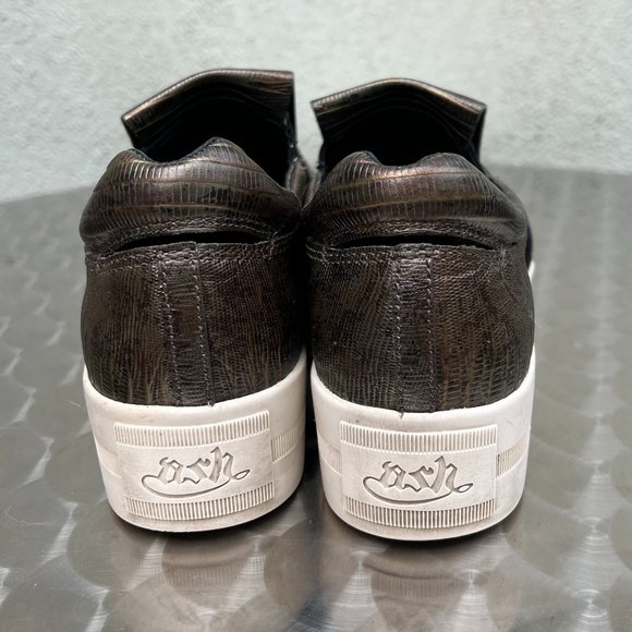 Bronze Ash platform loafers US 6.5 Eu 37 - Picture 3 of 4